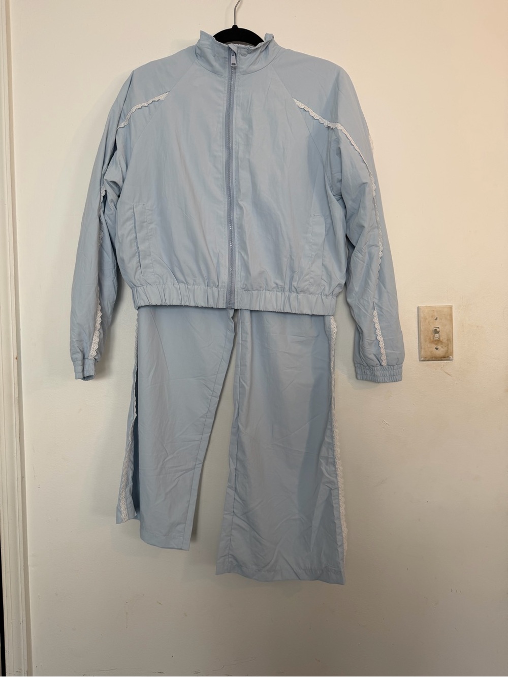 Light Blue Women’s Track Jacket